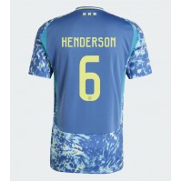 Maglia Calcio Ajax Jordan Henderson #6 Seconda Divisa 2024-25 Manica Corta